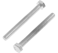 Болт с шестигранной головкой TUNDRA DIN 933, М6х60, к.п. 8.8, цинк, 2 шт. 7151201