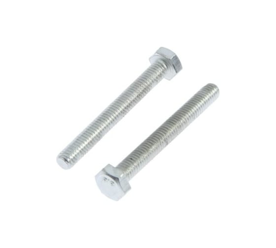 Болт с шестигранной головкой TUNDRA DIN 933, М6х50, к.п. 8.8, цинк, 2 шт. 7151257 1