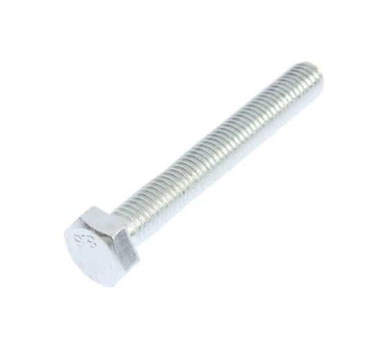 Болт с шестигранной головкой TUNDRA DIN 933, М8х60, к.п. 8.8, цинк, 1 шт. 7151248