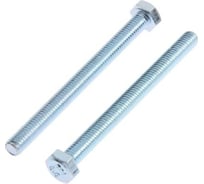 Болт TUNDRA DIN 933, М6x70, цинк 3 шт. 7156518