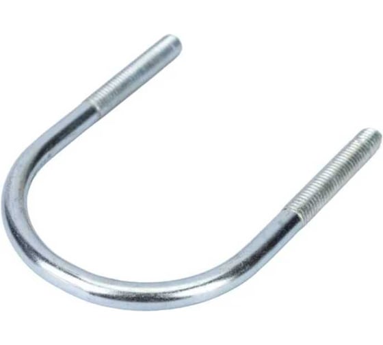 Скоба U-образная ЦММ цинк, 142мм, 5мм, М12, 3шт 0Т-00017779 1