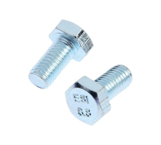 Болт TUNDRA DIN 933, М8x16, цинк 4 шт. 7156520