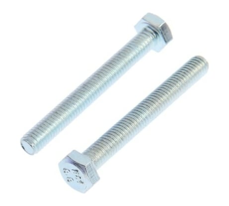 Болт TUNDRA DIN 933, М6x50, цинк 4 шт. 7156517