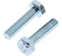 Болт TUNDRA DIN 933, М6x25, цинк 6 шт. 7156513