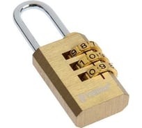 Навесной кодовый замок TUNDRA ZK009 медь 6858779