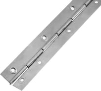 Рояльная петля ТУНДРА 750 мм, без покрытия, 1 шт. 5299352