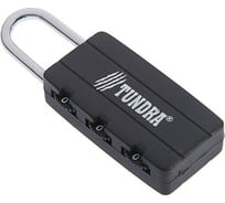 Навесной кодовый замок TUNDRA ZK007 черный 4668268