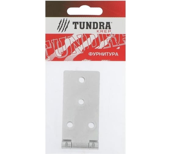 Карточная петля TUNDRA 140х34 мм, покрытие цинк, 1 шт. 5299358