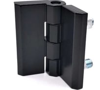 Петля листовая Русские замки RZP 399 со шпилькой (60x60мм, чёрная) 103