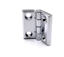 Петля листовая Русские замки RZP 299 с отверстиями (40x40мм, хром), 4 шт, 97