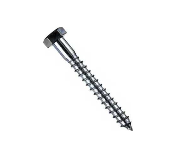 Шуруп BISKREP сантехнический, 10x220мм, 15шт, пакет 2-00681 1