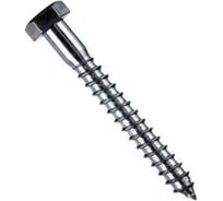 Шуруп BISKREP сантехнический, 10x120мм, 25шт, пакет 2-00675