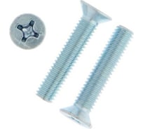 Винт TUNDRA пот., DIN 965, М6x30, цинк, 9 шт. 7156542