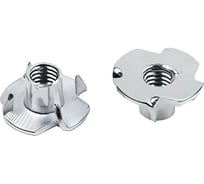 Гайка ЦММ мебельная врезная DIN1624 М 6х9 , (100 шт.) 0Т-00010662