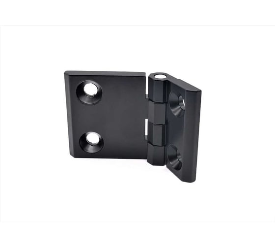 Петля листовая Русские замки RZP 399-5 с отверстиями (60x90мм, чёрная) 142 1