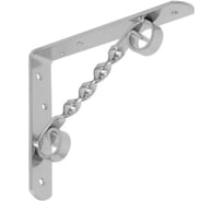 Кронштейн фигурный DOMART 150x125 хром 4660015164416