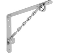 Кронштейн фигурный DOMART 200x150 хром 4660015164584