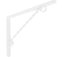 Кронштейн фигурный DOMART 300x225 белый 4660015164713