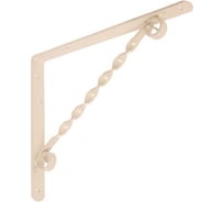 Кронштейн фигурный DOMART 250x200 белый антик 4660015164690