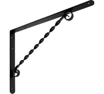 Кронштейн фигурный DOMART 350x250 черный 4660015164843