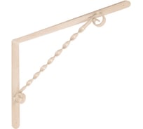 Кронштейн фигурный DOMART 350x250 белый антик 4660015164898