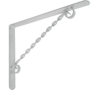 Кронштейн фигурный DOMART 300x225 серый металлик 4660015164751