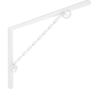 Кронштейн фигурный DOMART 350x250 белый 4660015164812