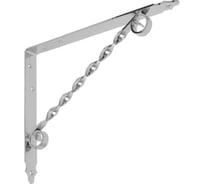 Кронштейн фигурный DOMART 250x200 мод.2 хром 4660015166281