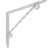 Кронштейн фигурный DOMART 250x200 мод.2 серый металлик 4660015166274