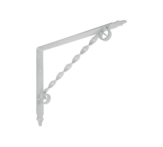 Кронштейн фигурный DOMART 250x200 мод.2 серый металлик 4660015166274 1