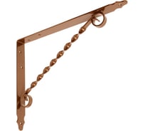 Кронштейн фигурный DOMART 300x225 мод.2 коричневый металлик 4660015166359