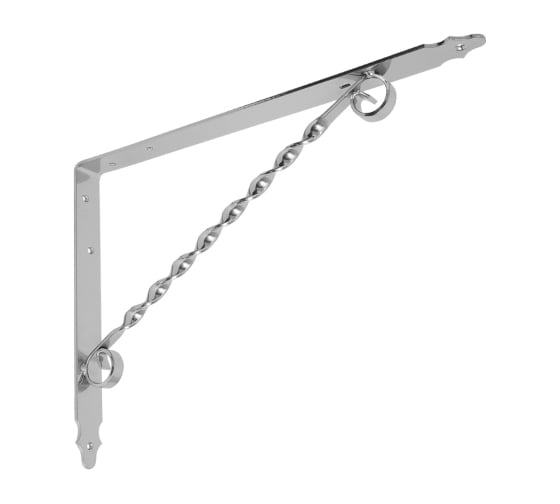 Кронштейн фигурный DOMART 350x250 мод.2 хром 4660015166489 1