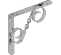 Кронштейн фигурный DOMART 150x125 мод.3 хром 4660015167844