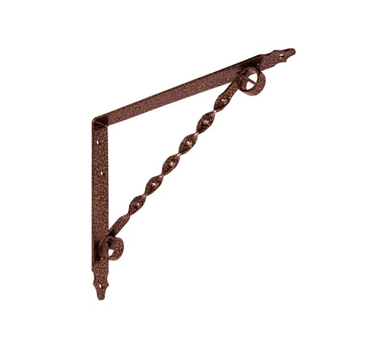 Кронштейн фигурный DOMART 250x200 мод.2 медь антик 4660015166267 1