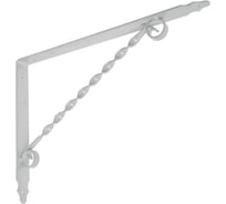 Кронштейн фигурный DOMART 350x250 мод.2 серый металлик 4660015166472