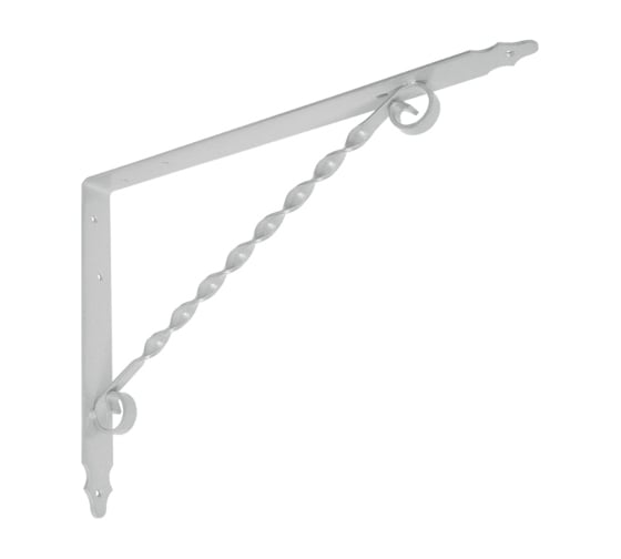 Кронштейн фигурный DOMART 350x250 мод.2 серый металлик 4660015166472 1