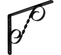 Кронштейн фигурный DOMART 250x200 мод.3 черный 4660015168056