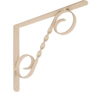 Кронштейн фигурный DOMART 250x200 мод.3 белый антик 4660015167981