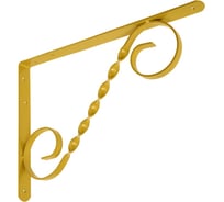 Кронштейн фигурный DOMART 350x250 мод.3 золото 4660015168209