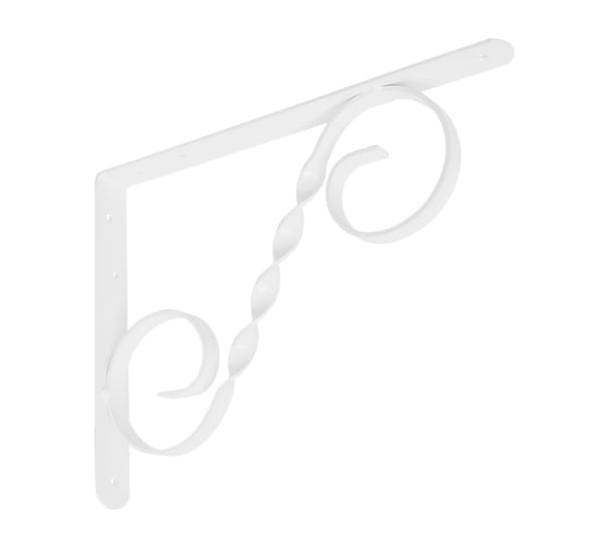 Кронштейн фигурный DOMART 350x250 мод.3 белый 4660015168179 1