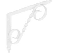 Кронштейн фигурный DOMART 200x150 мод.4 белый 4660015168391