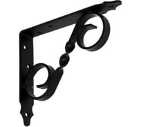 Кронштейн фигурный DOMART 150x125 мод.4 черный 4660015168377