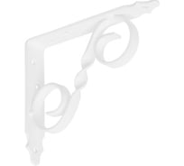 Кронштейн фигурный DOMART 150x125 мод.4 белый 4660015168292