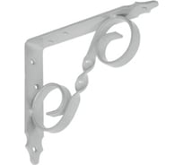 Кронштейн фигурный DOMART 150x125 мод.4 серый металлик 4660015168353