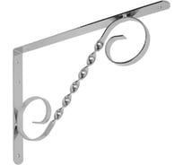 Кронштейн фигурный DOMART 350x250 мод.3 хром 4660015168247