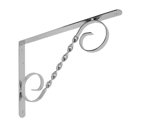 Кронштейн фигурный DOMART 350x250 мод.3 хром 4660015168247 1