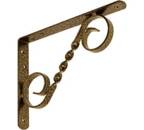 Кронштейн фигурный DOMART 200x150 мод.3 бронза антик 4660015167899