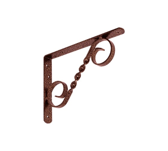 Кронштейн фигурный DOMART 200x150 мод.3 медь антик 4660015167929 1