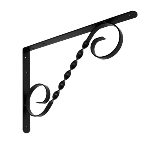 Кронштейн фигурный DOMART 350x250 мод.3 черный 4660015168254 1