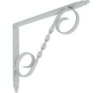 Кронштейн фигурный DOMART 250x200 мод.4 серый металлик 4660015168551